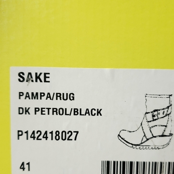 Fly London Sake dk petrol /black size 41 New in box - Picture 7 of 8